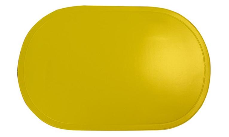 TORO Prostírání ovál žluté 261703, 29 x 44 cm