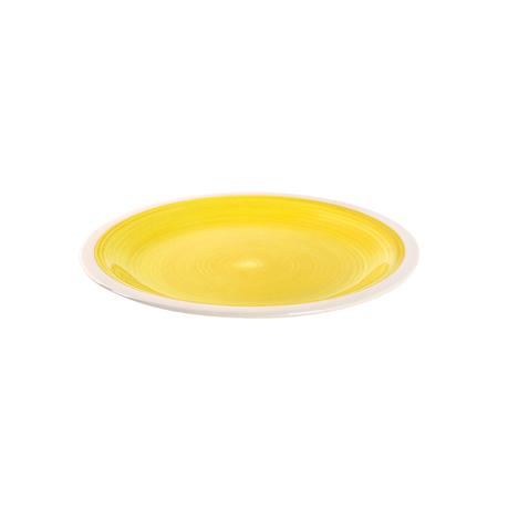 TORO Keramický dezertní talíř 19,3cm, žlutý
