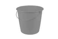 Plastový kbelík KEEEPER 10l šedý