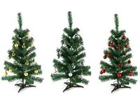 Vánoční dekorace 20LED kuličky stromeček 60cm