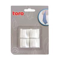 Plastové samolepící háčky TORO 4ks