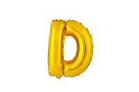 Balónek fóliový TORO písmenko "D" 30cm