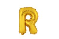Balónek fóliový TORO písmenko "R" 30cm