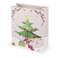 Papírová vánoční dárková taška TORO 32x26x12c...