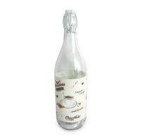 Skleněná láhev s patentním uzávěrem TORO 1l Cafe bistro