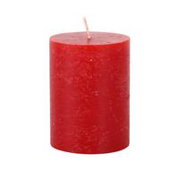 Rustikální svíčka 10cm PROVENCE červená