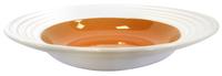 Keramický hluboký talíř TORO 23cm oranžový