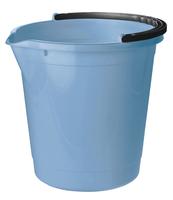 Plastový kbelík s výlevkou TONTARELLI 7l modrý