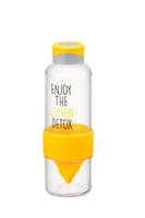 Láhev na vodu "Bisfree Detox", 520 ml, žlutá