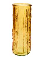 Skleněná váza GUSS 25cm žlutá