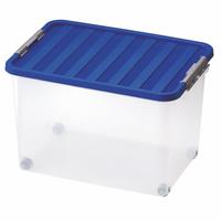 Plastový úložný box HEIDRUN ClipBox 45l