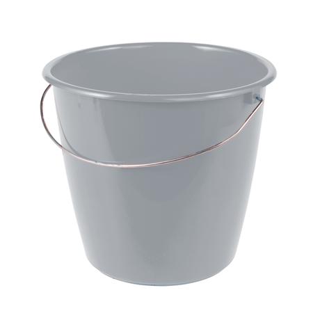 Levně Keeeper Plastový kbelík 5l šedý