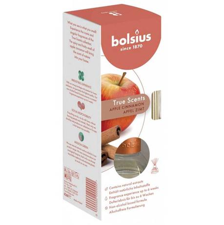 Bolsius Vonný difuzér BOLSIUS 45ml jablko skořice