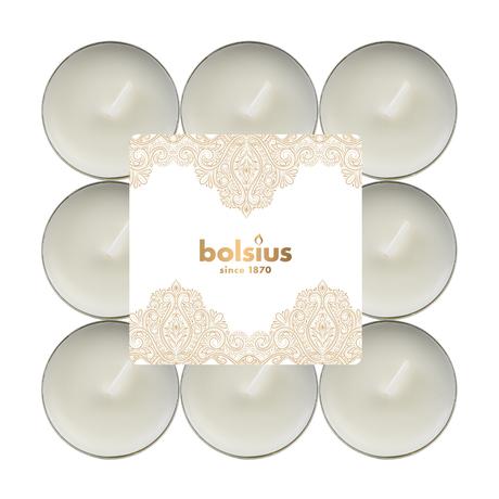 Bolsius Čajová svíčka BOLSIUS 18ks vanilka