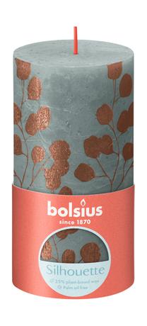 Rustikální svíčka 13cm BOLSIUS zelená/eukalip...