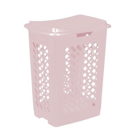 Levně Keeeper Plastový koš na špinavé prádlo 60l růžová