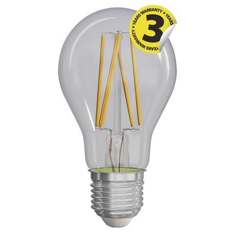 Levně Emos LED žárovka Filament A60 A++ 8W E27 Teplá bílá