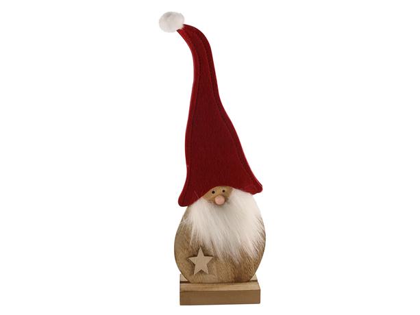 Levně SVENSKA LIVING Plstěná figurka 29cm Santa