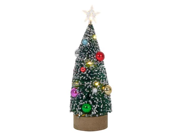 HIT Vánoční dekorace 10LED stromek 22cm