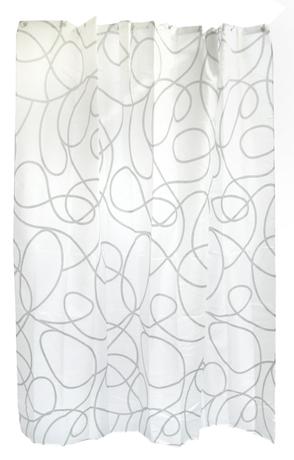 TORO Sprchový závěs textilní 180 x 180 cm