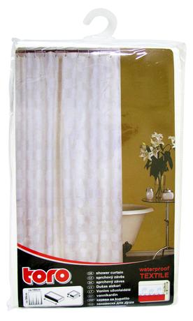 TORO Sprchový závěs textilní 180 x 180 cm