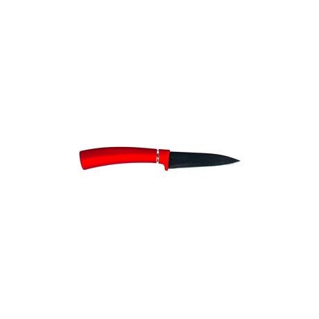 Levně KITCHISIMO Loupací nůž Rosso nepřilnavý povrch