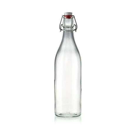 Levně TORO Skleněná láhev s patentním uzávěrem 500ml