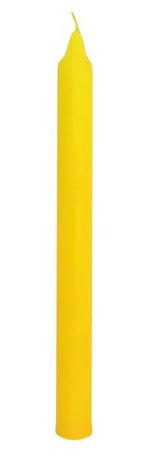 Svíčka 24cm PROVENCE Bistro žlutá