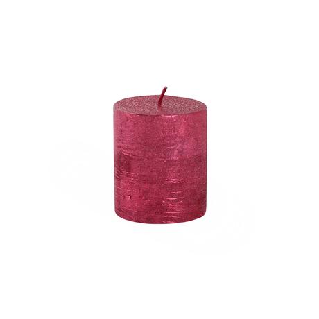 Provence Rustikální svíčka 7cm PROVENCE červená