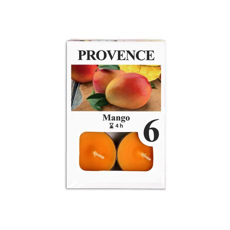 Provence Čajová svíčka 6ks mango