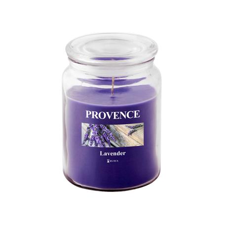 Provence Vonná svíčka ve skle PROVENCE 95 hodin levandule