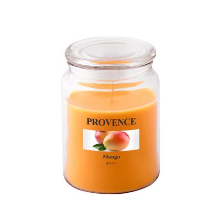 Provence Vonná svíčka ve skle PROVENCE 95 hodin mango