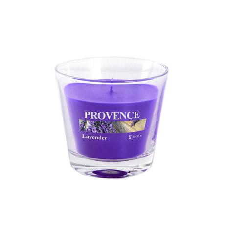 Levně Provence Vonná svíčka ve skle 35 hodin levandule