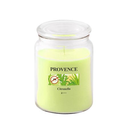 Levně Provence Vonná svíčka ve skle 95 hodin citronela