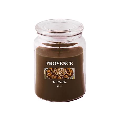 Provence Vonná svíčka ve skle PROVENCE 95 hodin lanýžový koláč