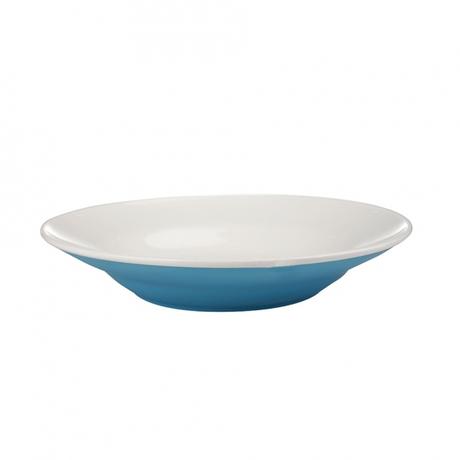 Porcelánový hluboký talíř TORO 20,5cm modrý m...