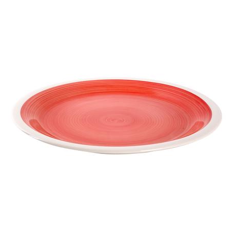 TORO Keramický jídelní talíř TORO 26cm, červený