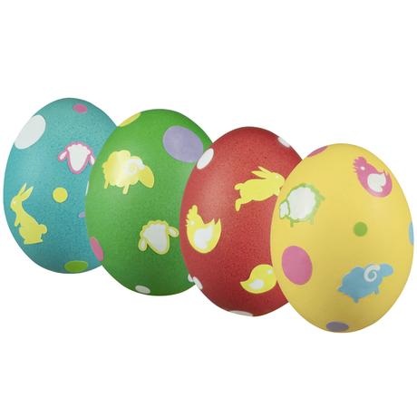 Arpex Sada na zdobení velikonočních vajíček 4 barvy a samolepky