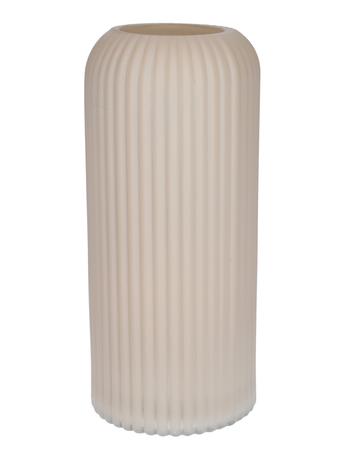 Skleněná váza NORA 25cm shell