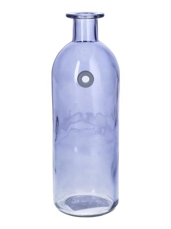 Levně DUIF Skleněná váza láhev WALLFLOWER 20,5cm levandule