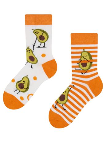DEDOLES Dětské veselé ponožky DEDOLES vtipné avokádo 27-30