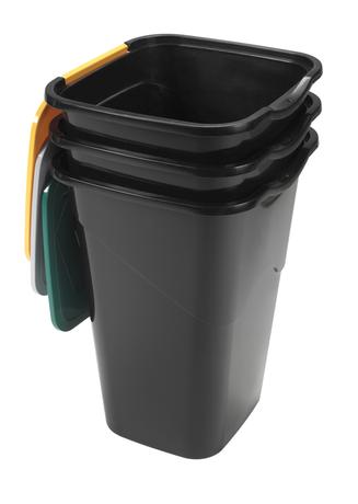 heidrun Plastový odpadkový koš na tříděný odpad HEIDRUN 3x50l