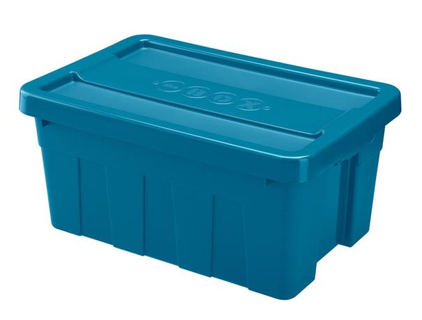 Plastový úložný box s víkem HEIDRUN 45l