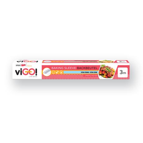 Levně VIGO Rukáv na pečení Exclusive ViGO! 3m+klipy mini