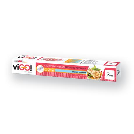 Rukáv na pečení Exclusive ViGO! 3m+klipy mini...