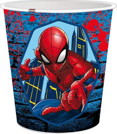 Plastový odpadkový koš Spiderman 5l