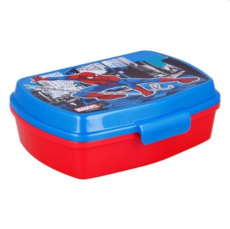Plastový svačinový box Spiderman 17,5x14x5,5c...