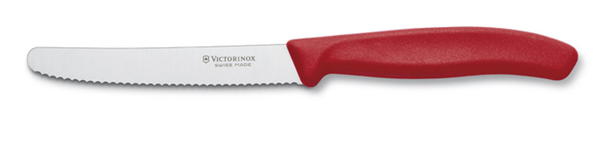 Nůž na rajčata VICTORINOX SwissClassic červen...